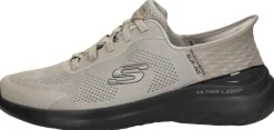 Skechers Sneakers Laag Taupe Discount
