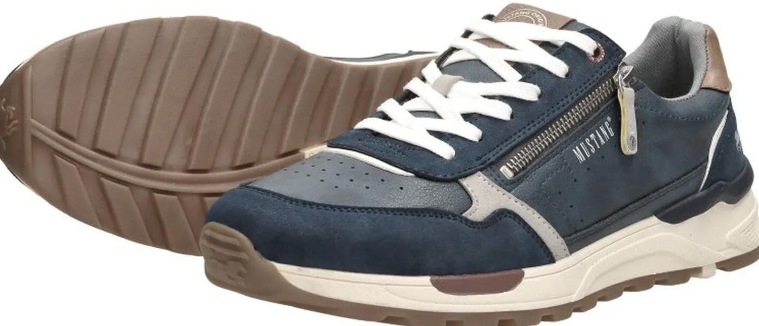 Mustang Sneakers Laag Blauw Hot