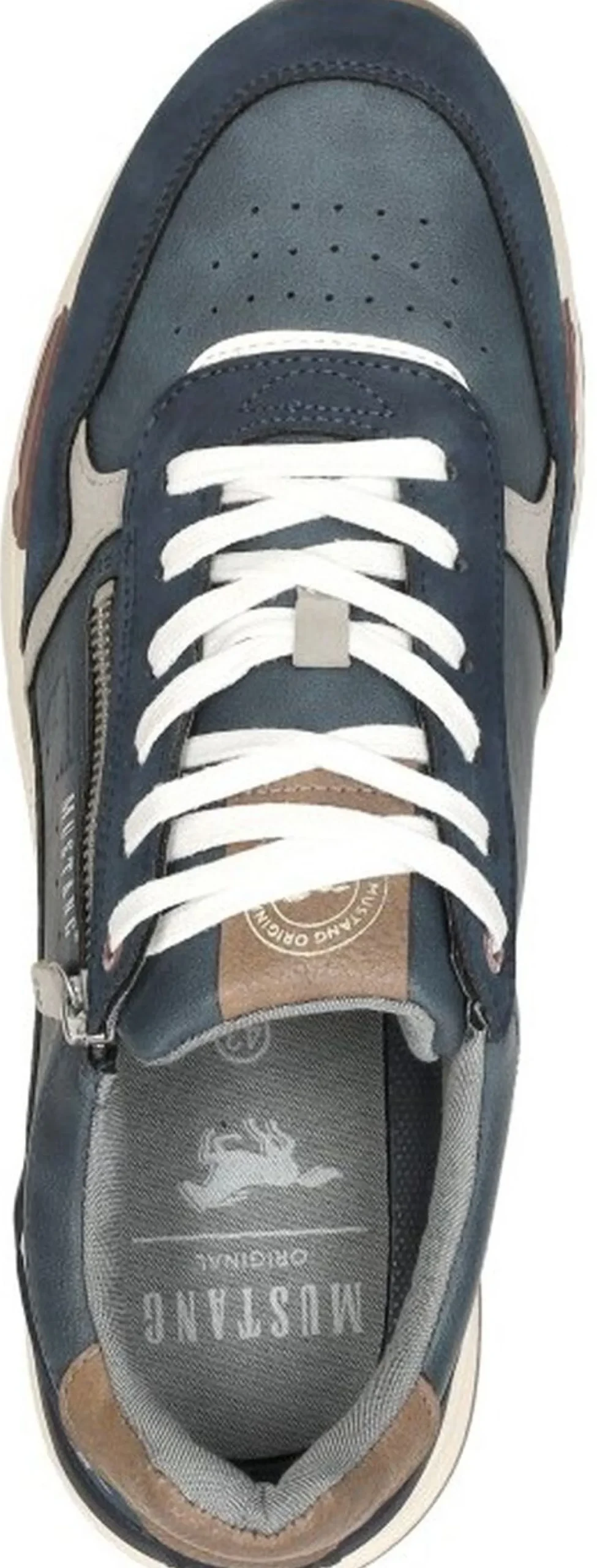 Mustang Sneakers Laag Blauw Hot