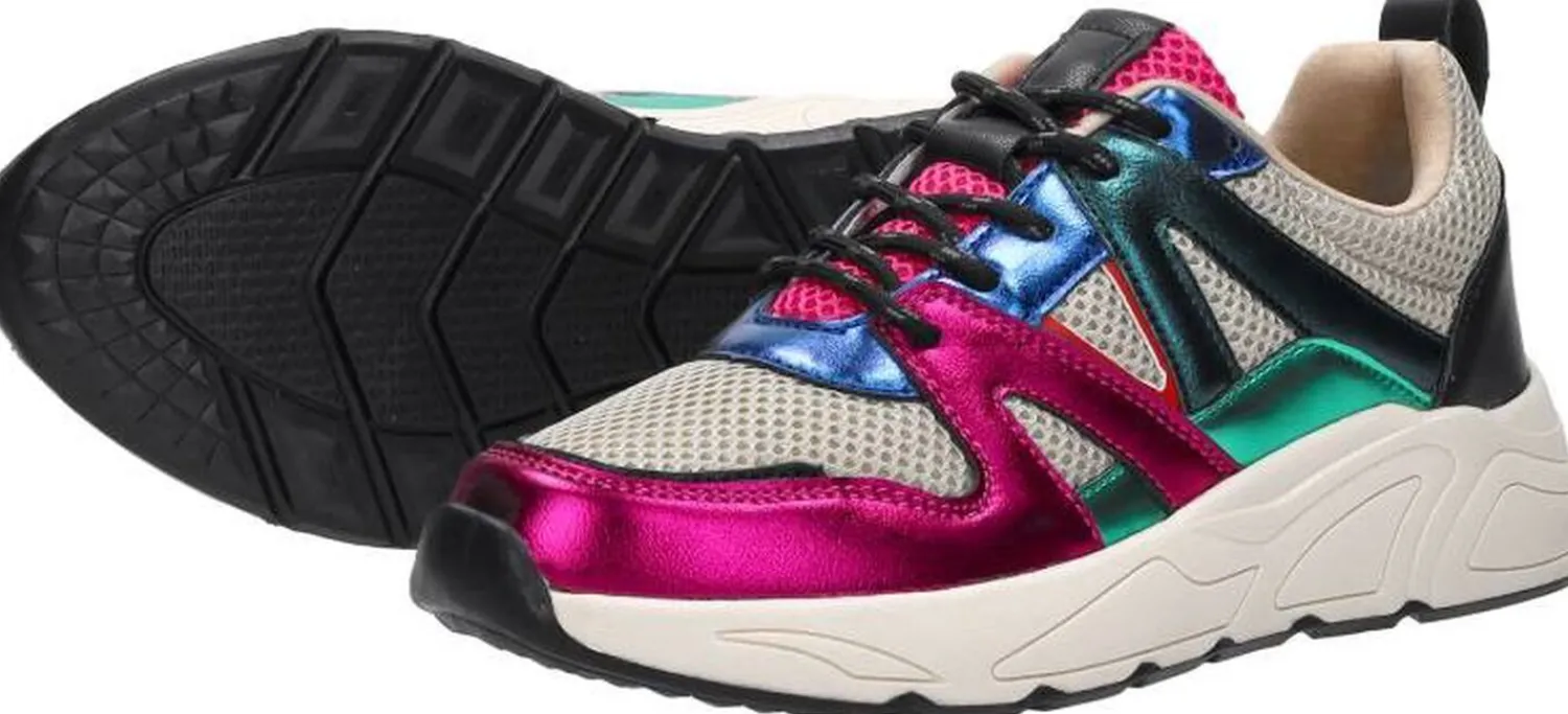 Sub55 Sneakers Laag Fuchsia Discount