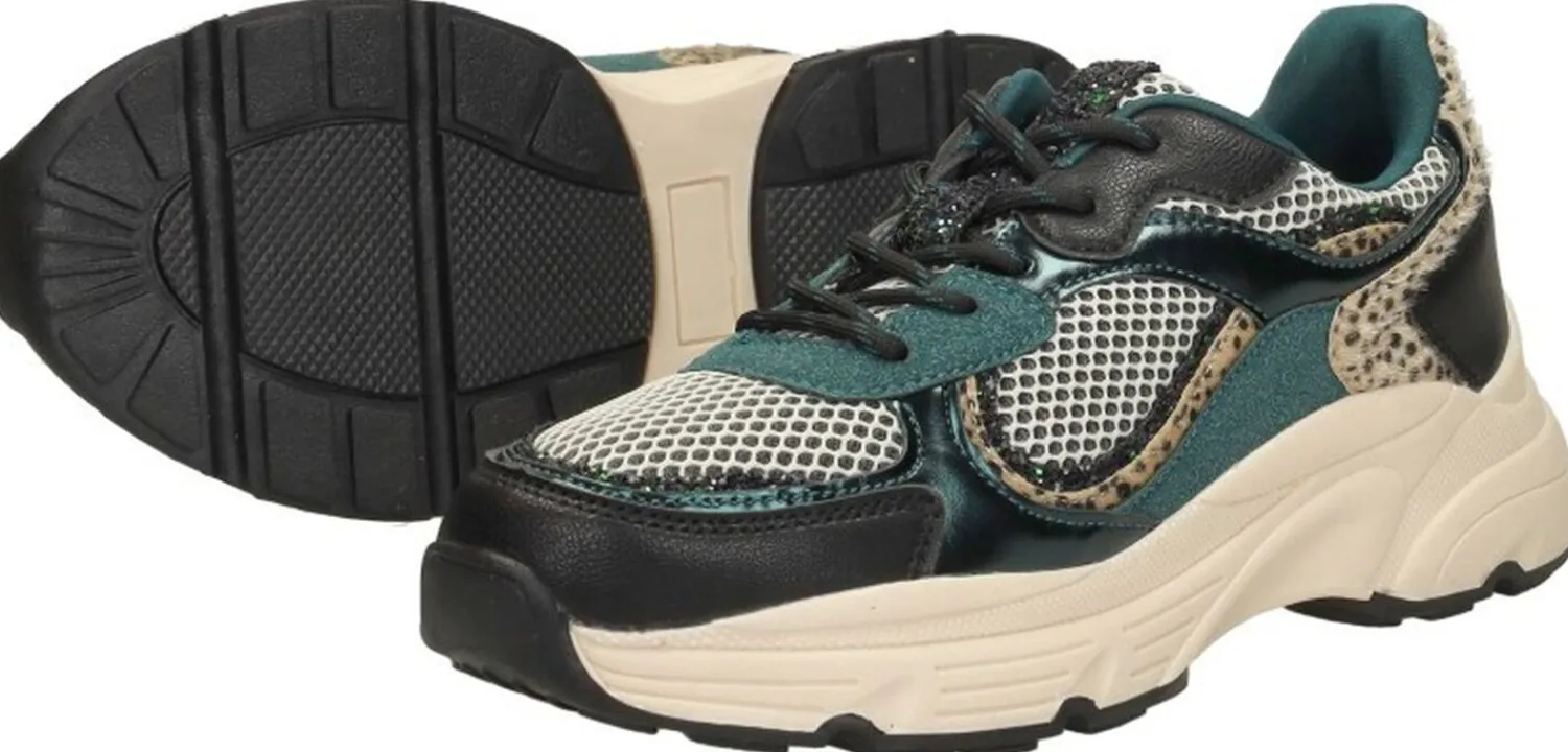Sub55 Sneakers Laag Zwart Discount