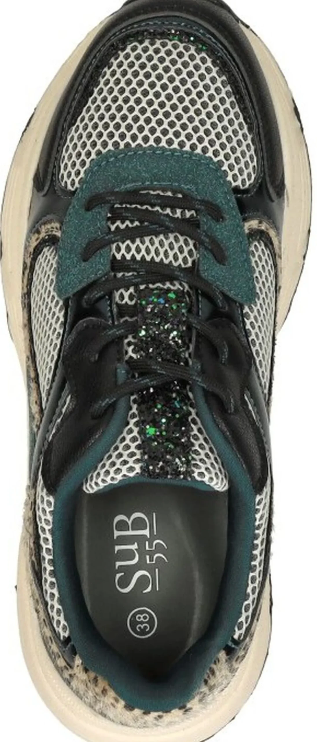 Sub55 Sneakers Laag Zwart Discount