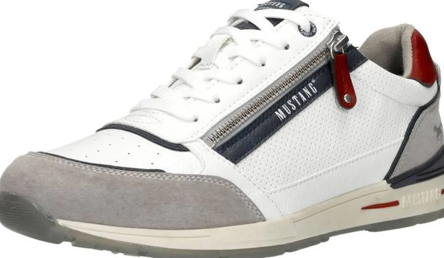 Mustang Sneakers Laag Wit New