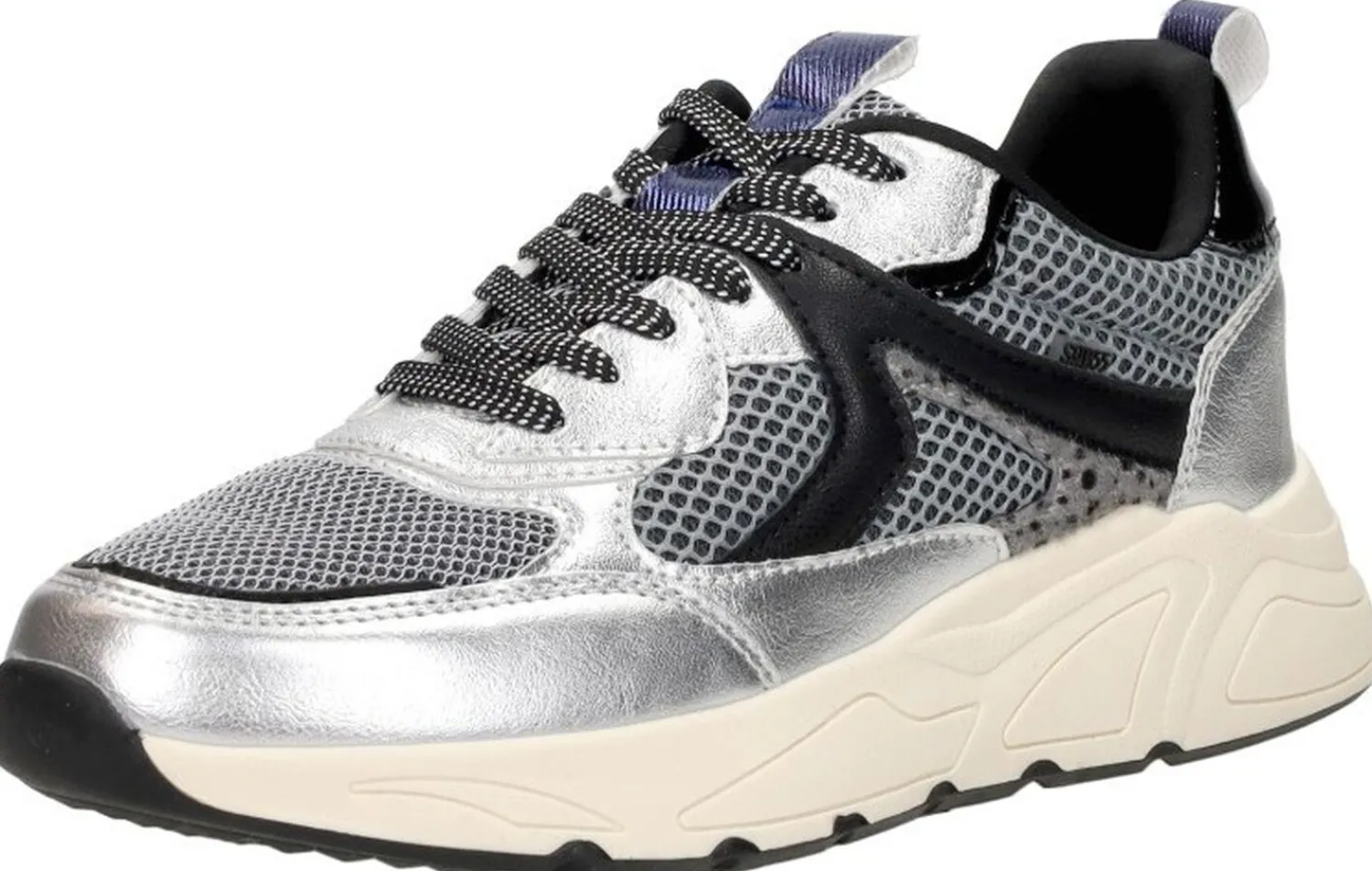 Sub55 Sneakers Laag Zilverkleur Hot