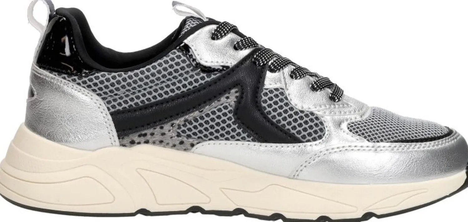 Sub55 Sneakers Laag Zilverkleur Hot
