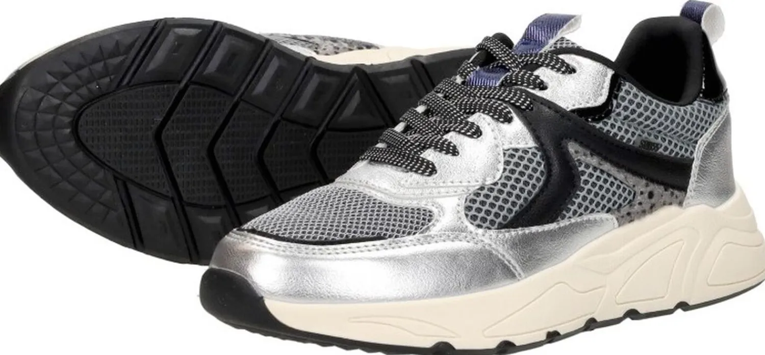 Sub55 Sneakers Laag Zilverkleur Hot