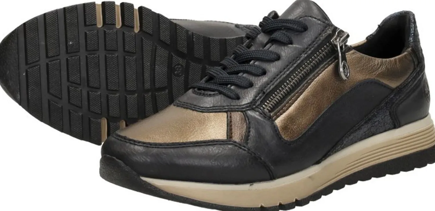 Rieker Sneakers Laag Blauw Hot