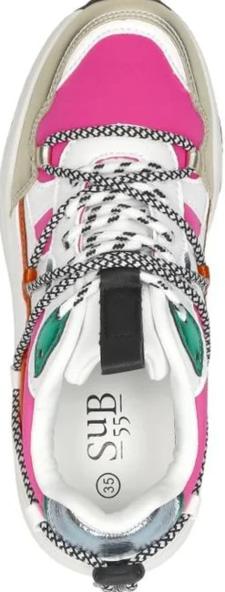 Sub55 Sneakers Laag Fuchsia New