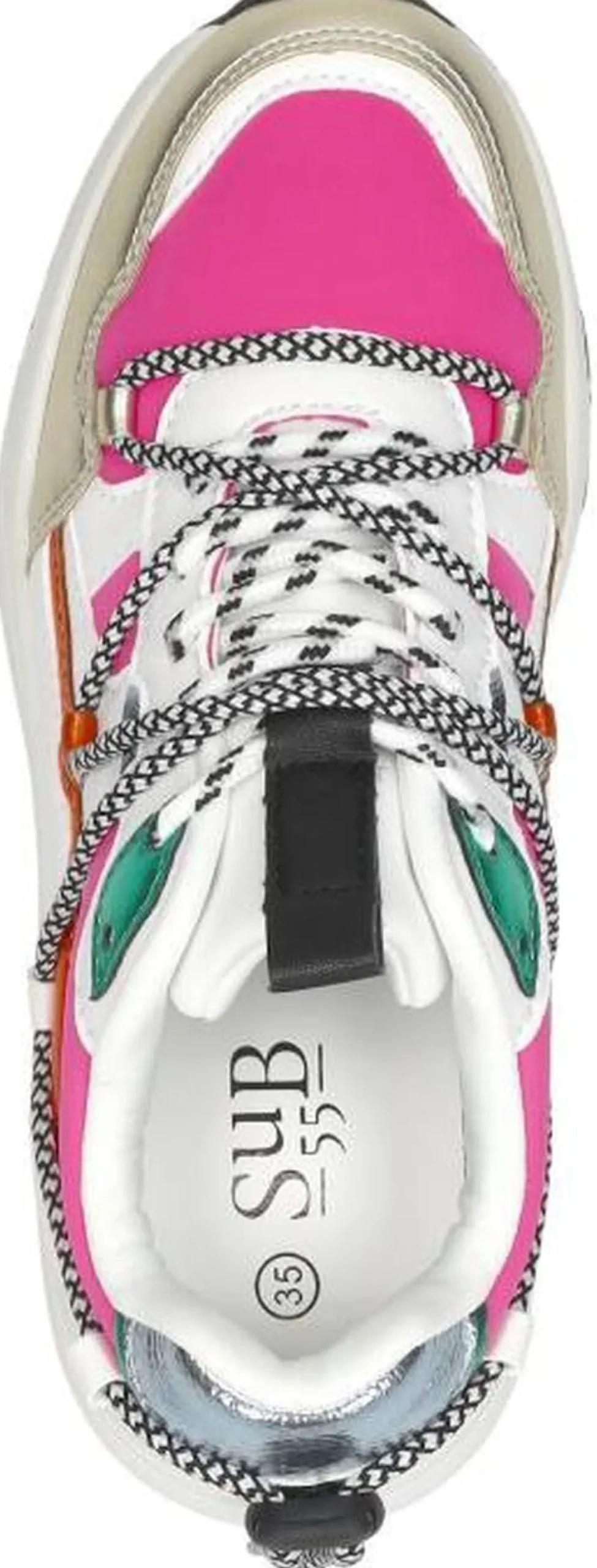Sub55 Sneakers Laag Fuchsia New