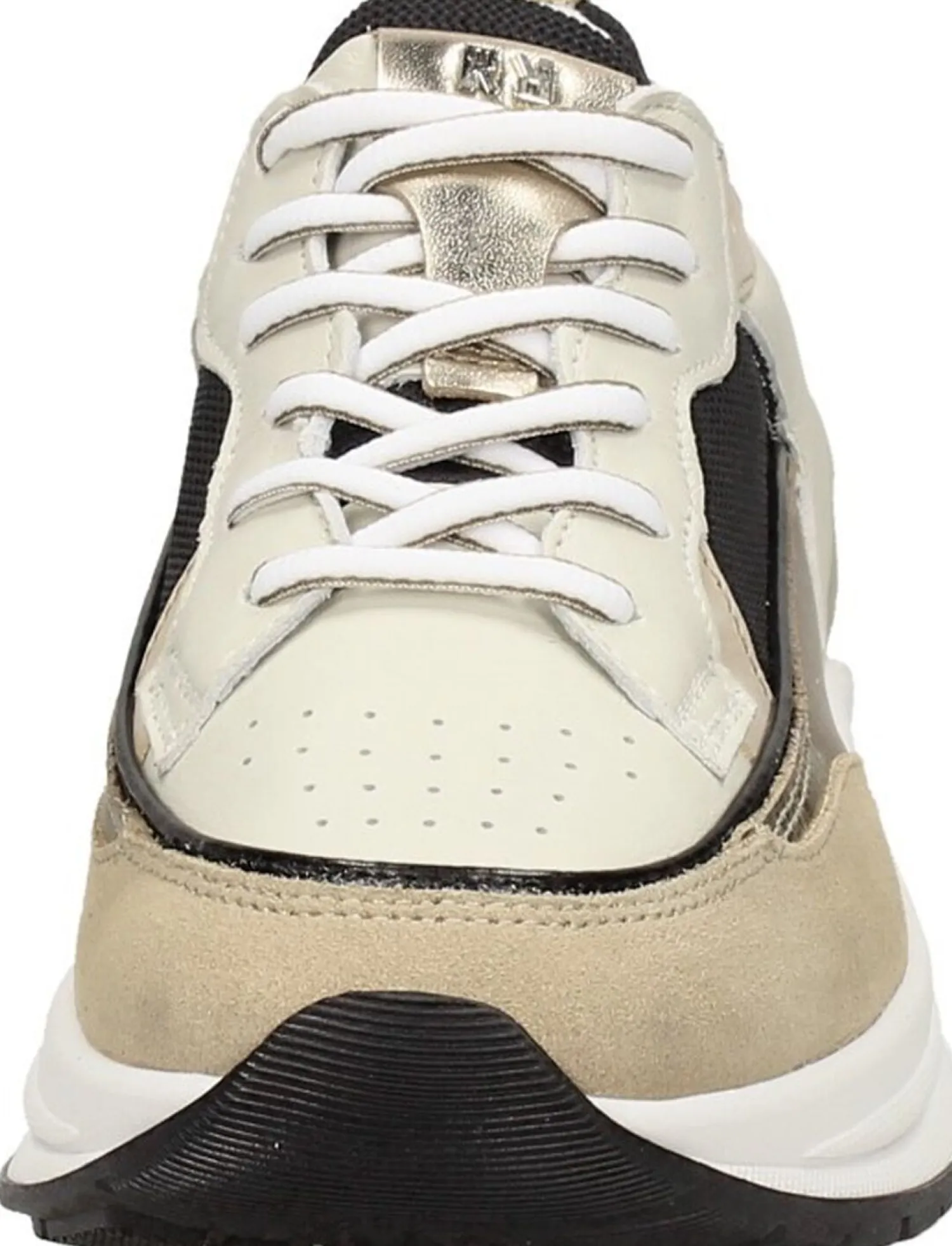 Red Rag Sneakers Laag Goudkleur Online