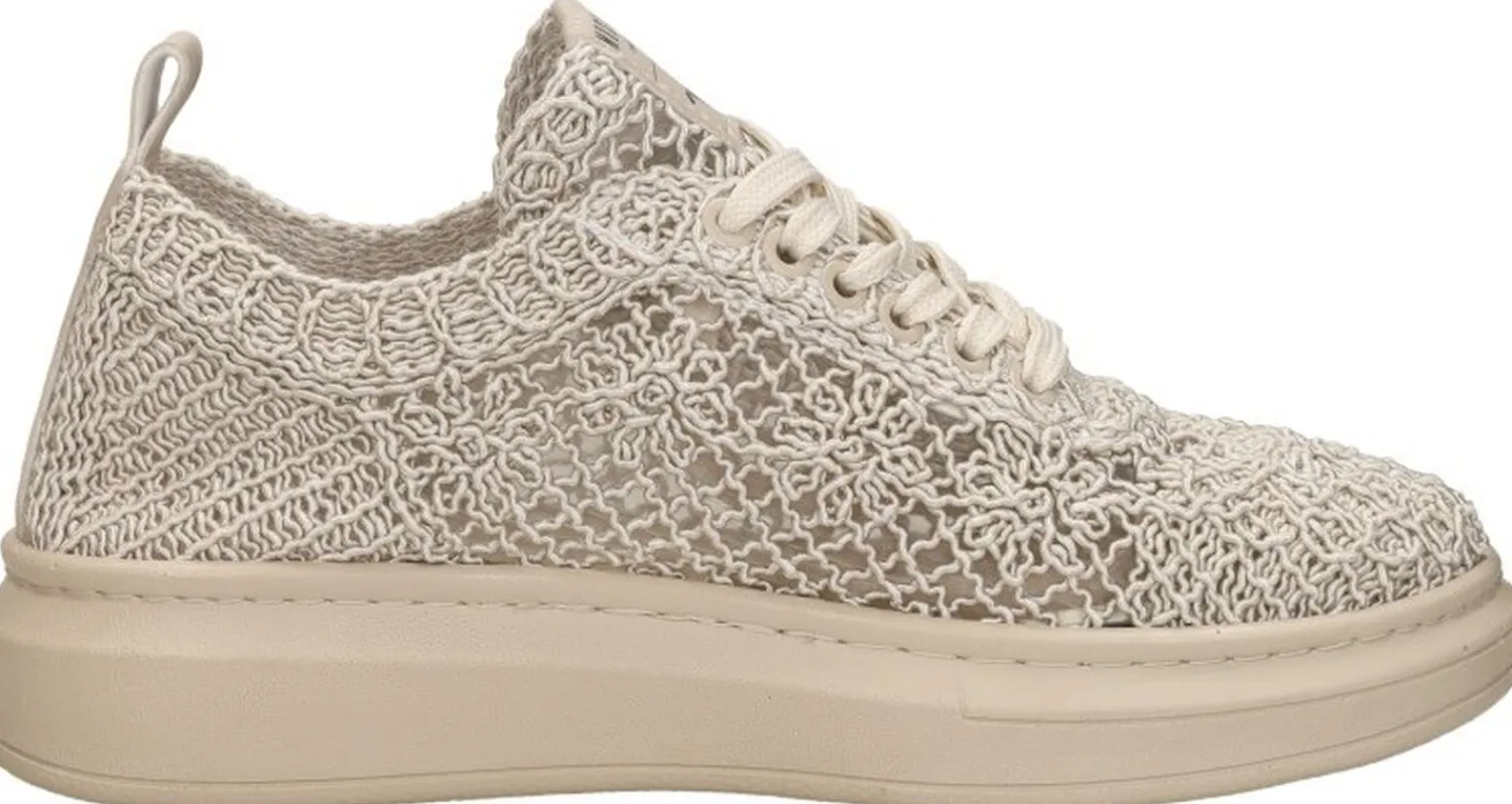 Mustang Sneakers Laag Beige Clearance