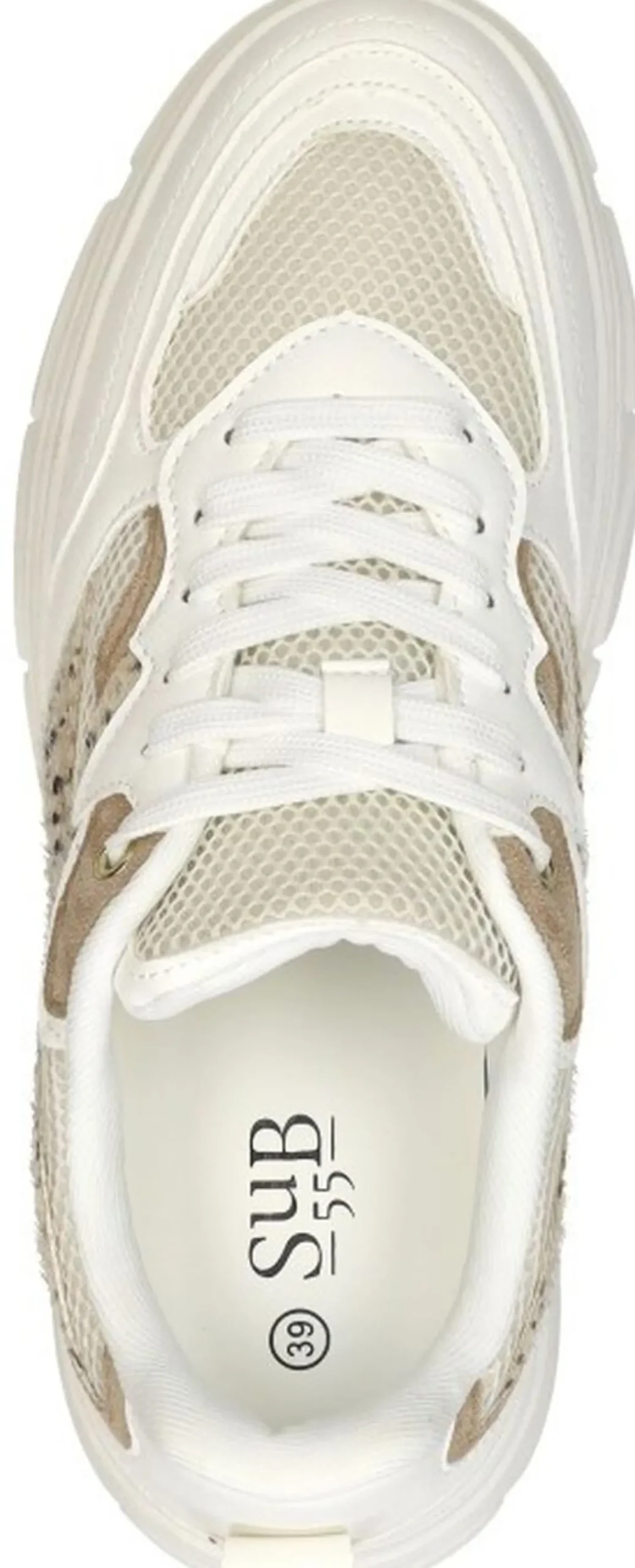 Sub55 Sneakers Laag Beige New