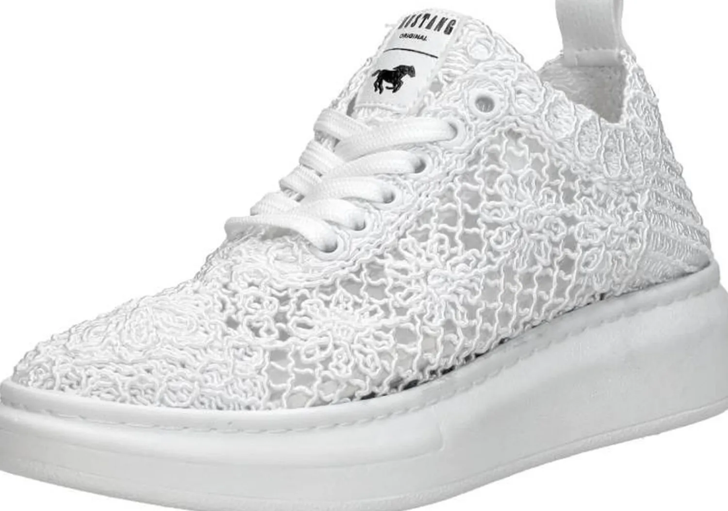 Mustang Sneakers Laag Wit Hot