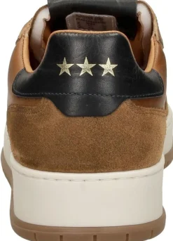 Pantofola D'oro Sneakers Laag Cognac Hot