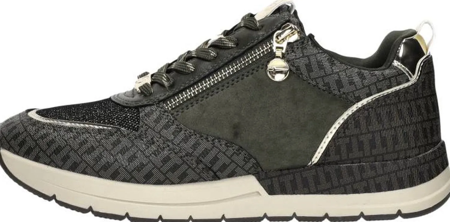 Tamaris Sneakers Laag Groen Best