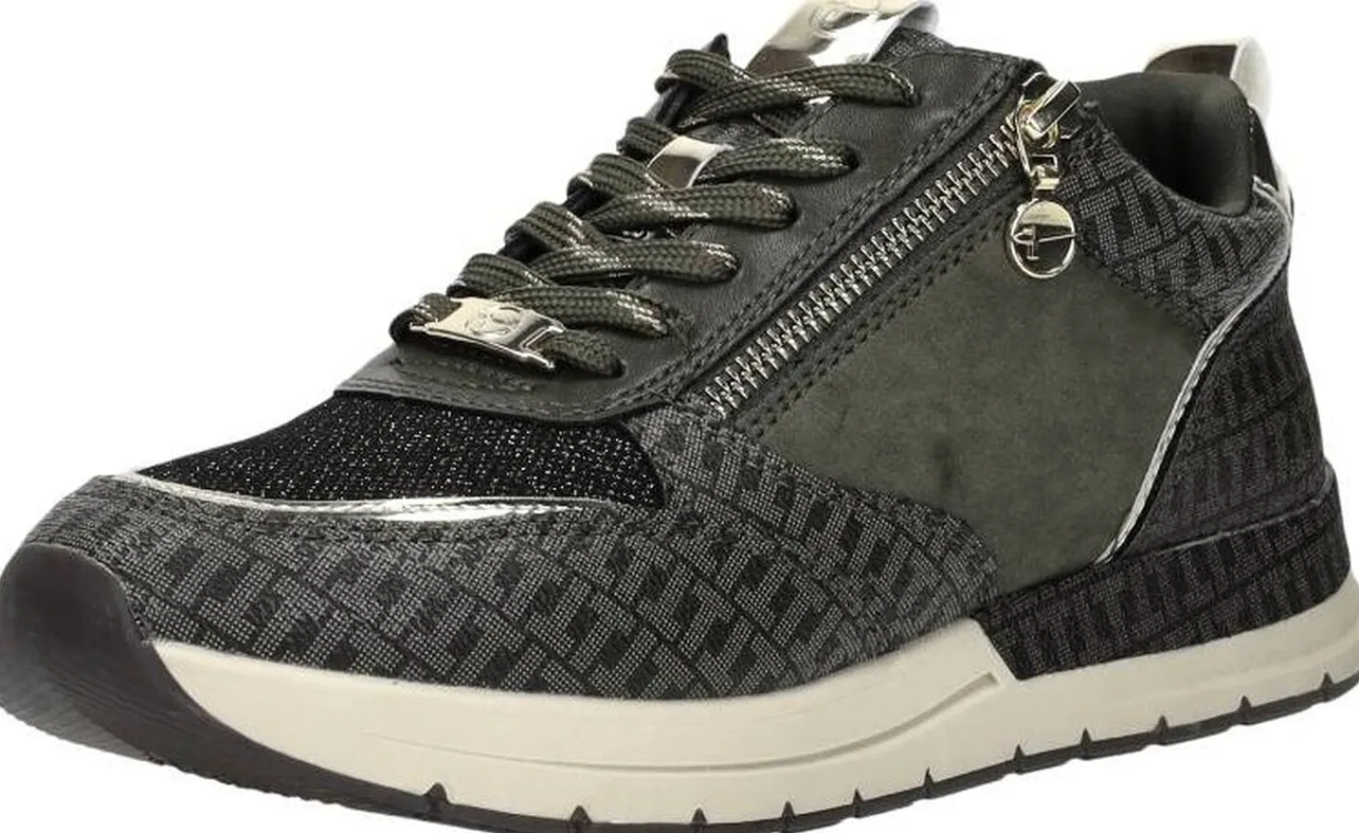 Tamaris Sneakers Laag Groen Best