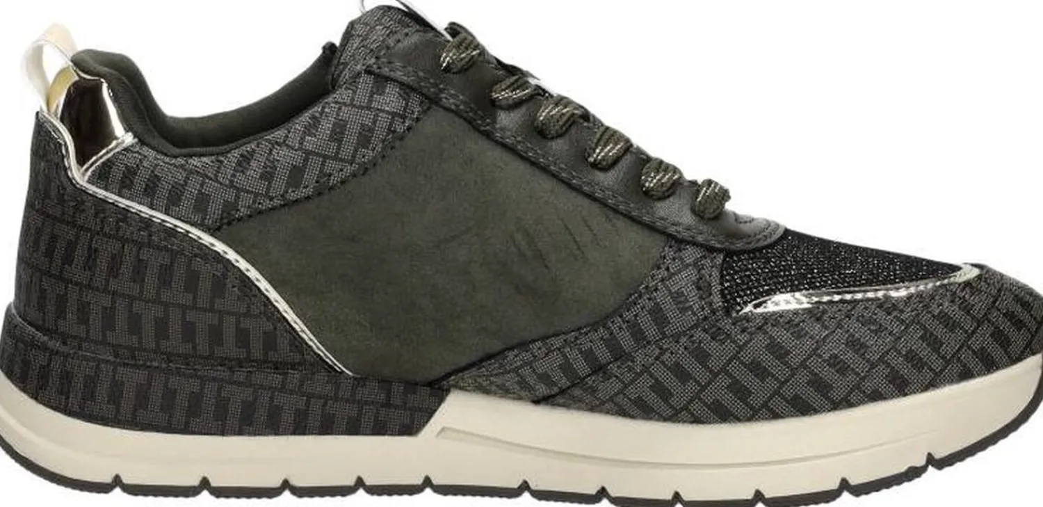 Tamaris Sneakers Laag Groen Best