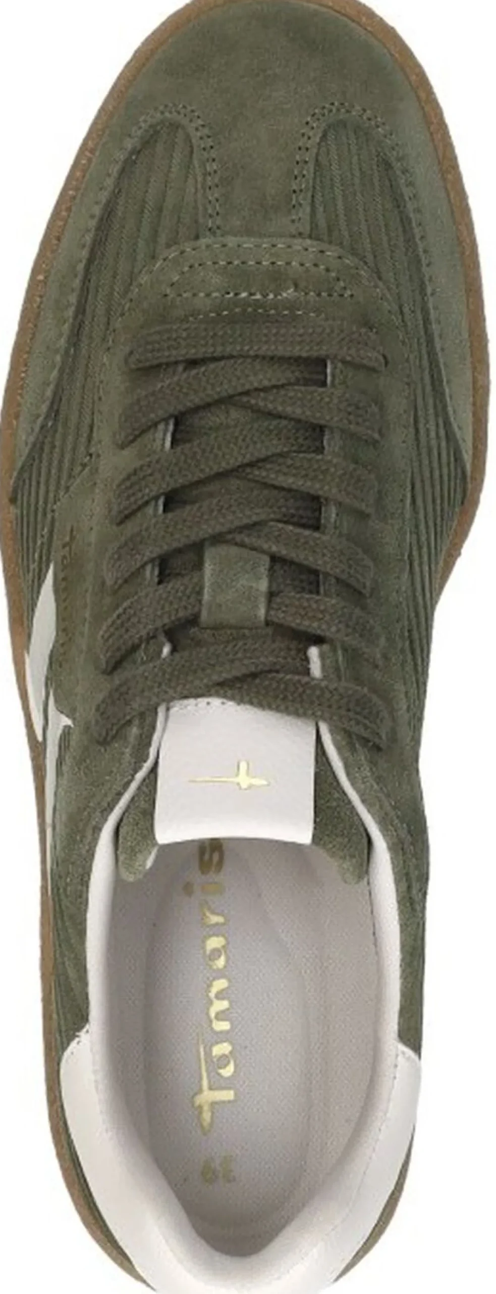 Tamaris Sneakers Laag Groen New
