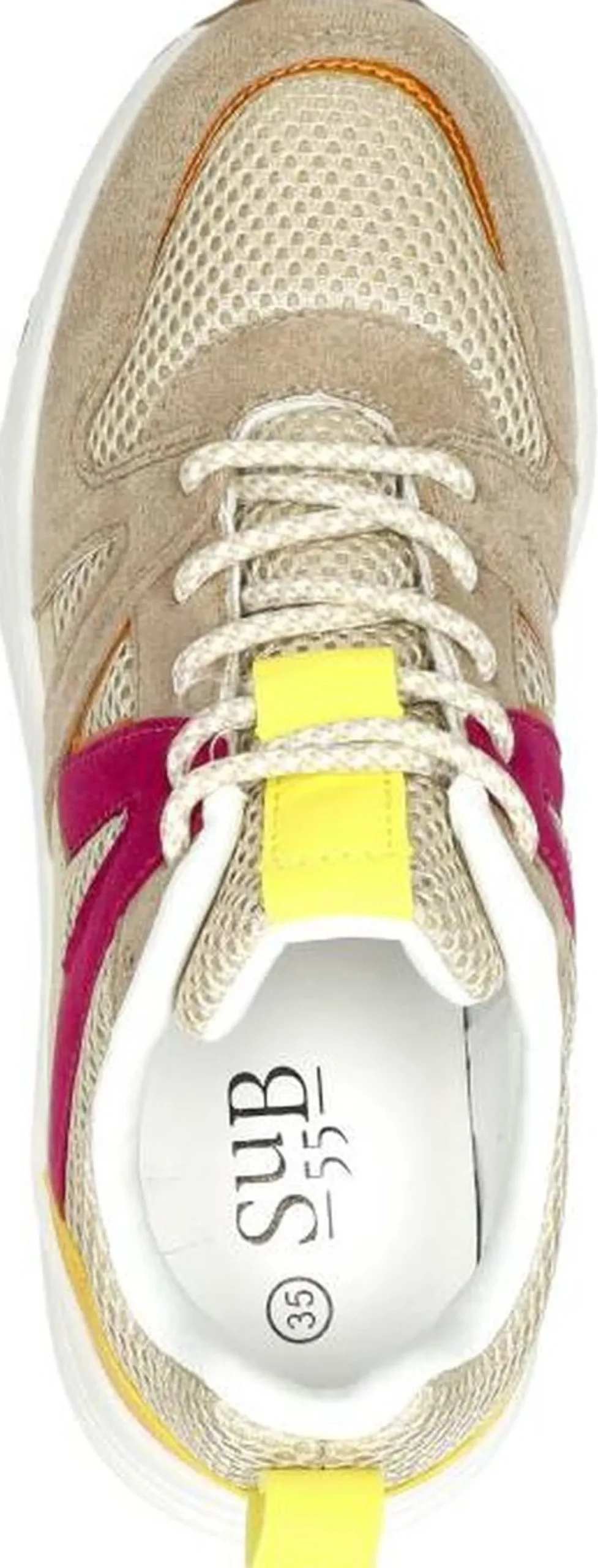 Sub55 Sneakers Laag Taupe Outlet
