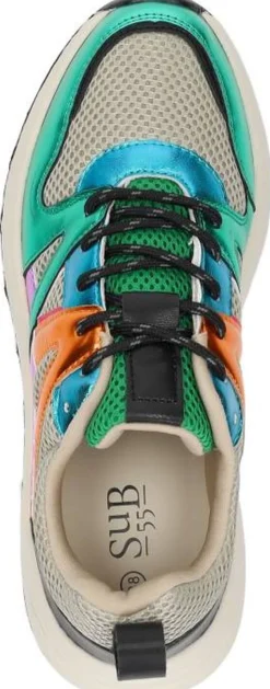 Sub55 Sneakers Laag Groen Sale