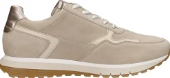 Gabor Sneakers Laag Beige Outlet