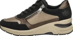 Rieker Sneakers Laag Donkerbruin New