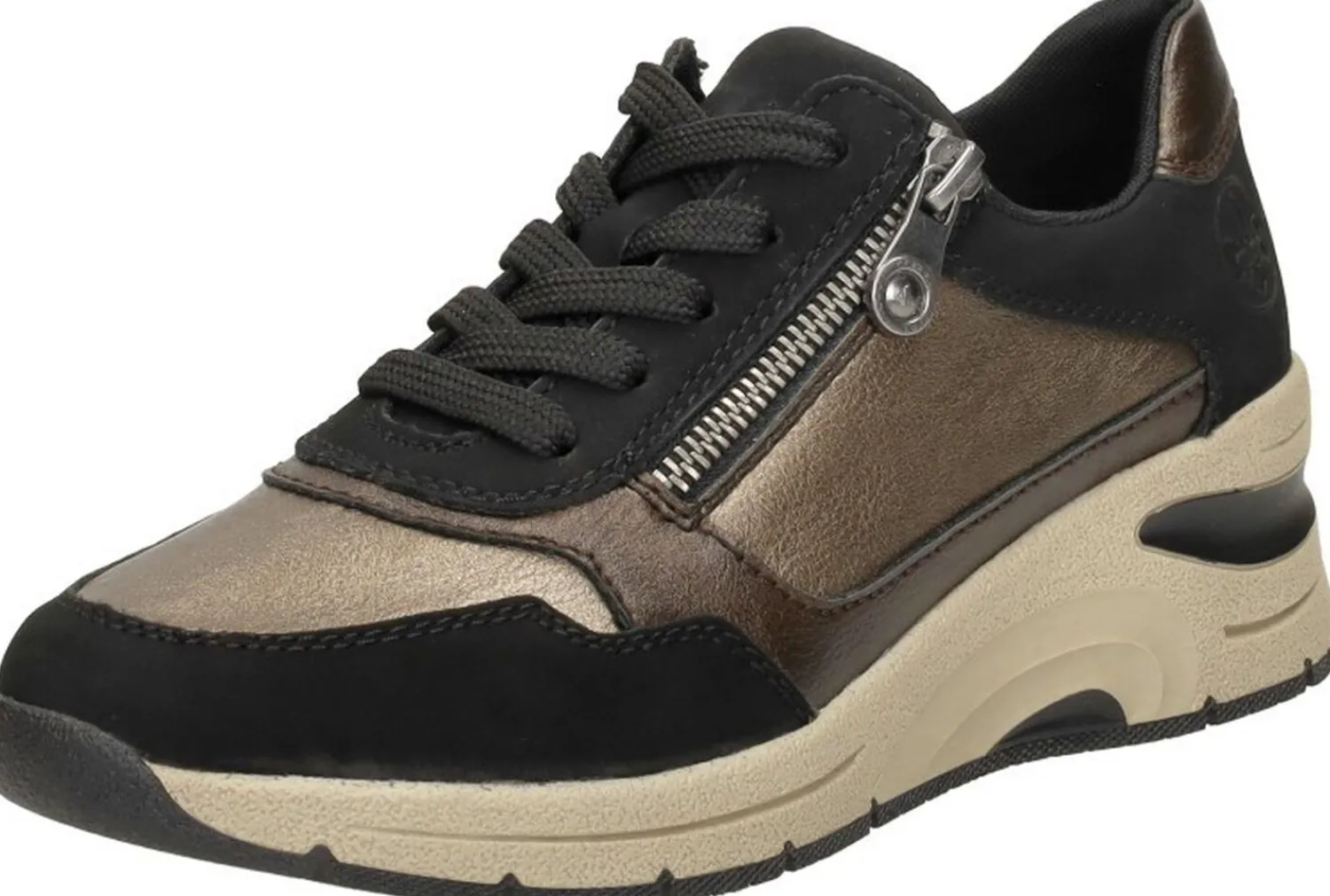 Rieker Sneakers Laag Donkerbruin New