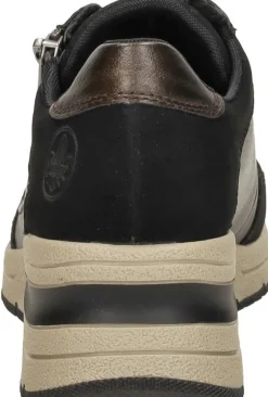 Rieker Sneakers Laag Donkerbruin New