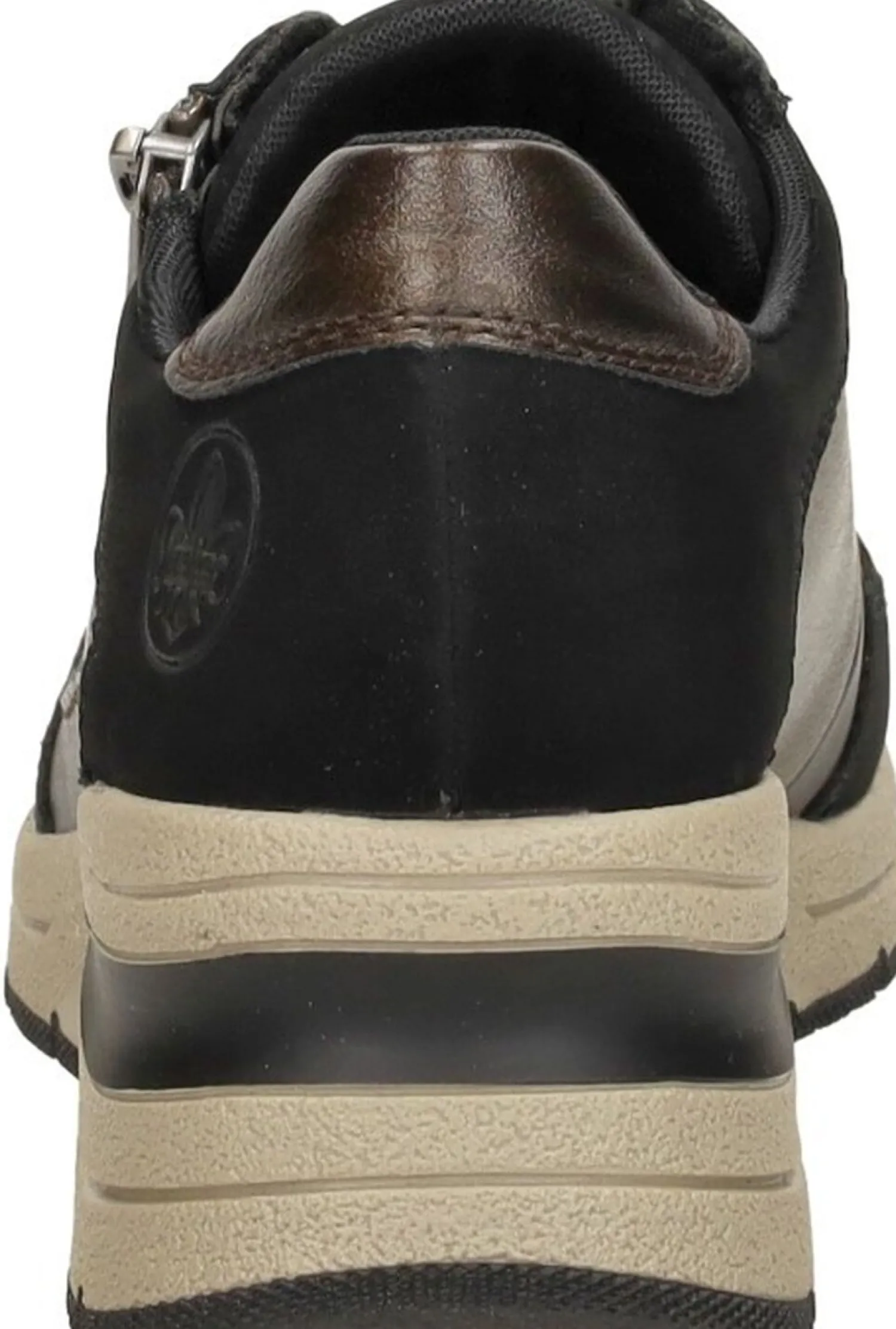 Rieker Sneakers Laag Donkerbruin New