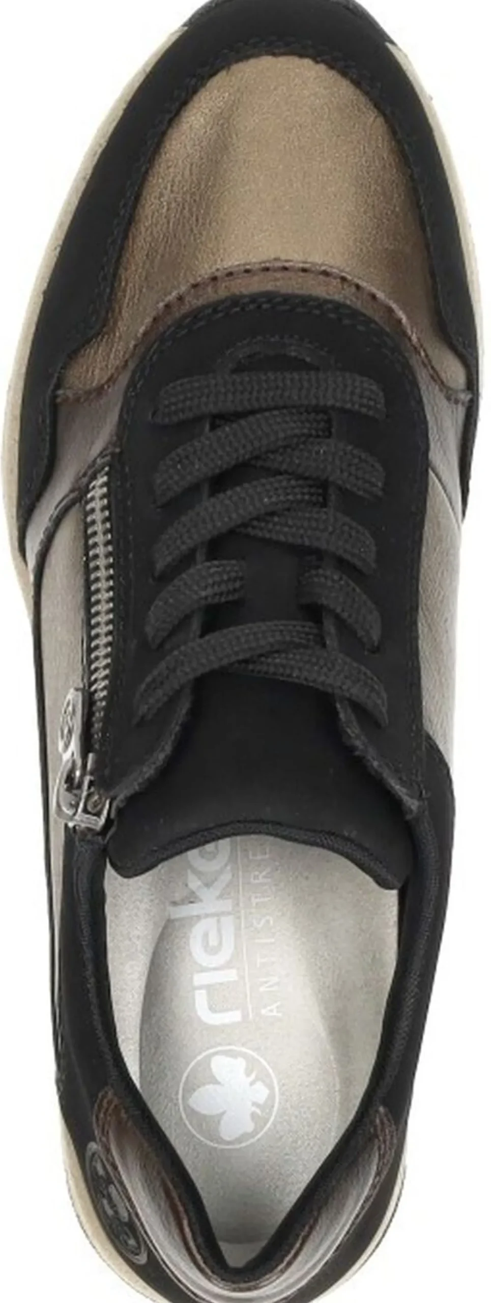 Rieker Sneakers Laag Donkerbruin New