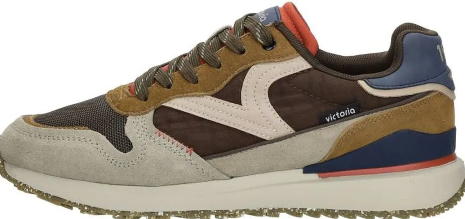 Victoria Sneakers Laag Donkerbruin Hot