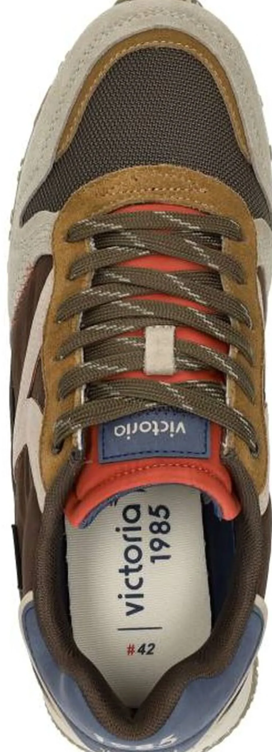 Victoria Sneakers Laag Donkerbruin Hot