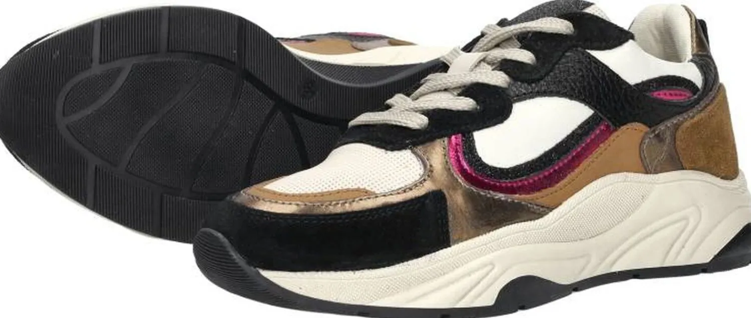 Sub55 Sneakers Laag Zwart Fashion