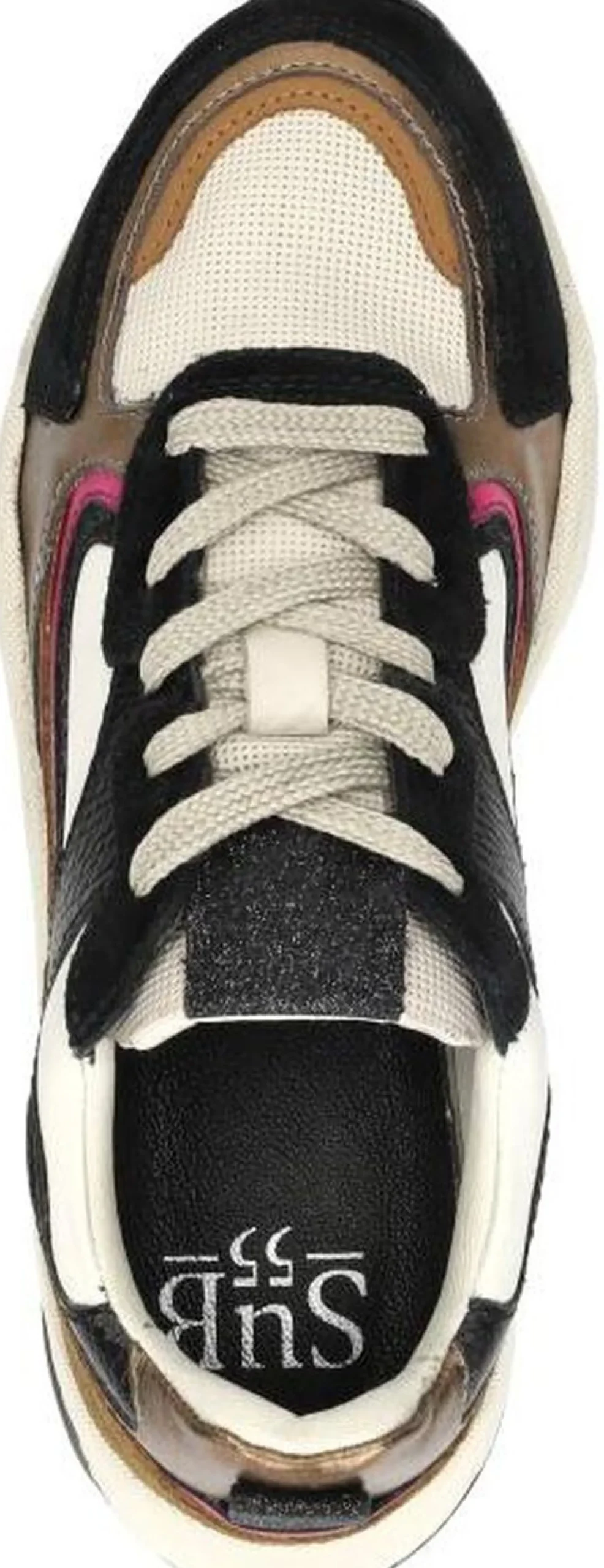 Sub55 Sneakers Laag Zwart Fashion