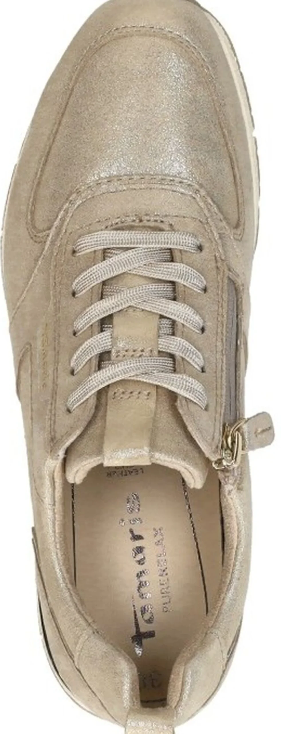 Tamaris Sneakers Laag Goudkleur New