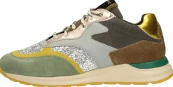Iqonic Sneakers Laag Groen Outlet
