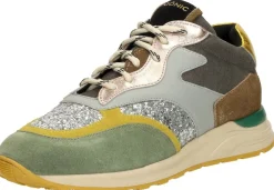 Iqonic Sneakers Laag Groen Outlet