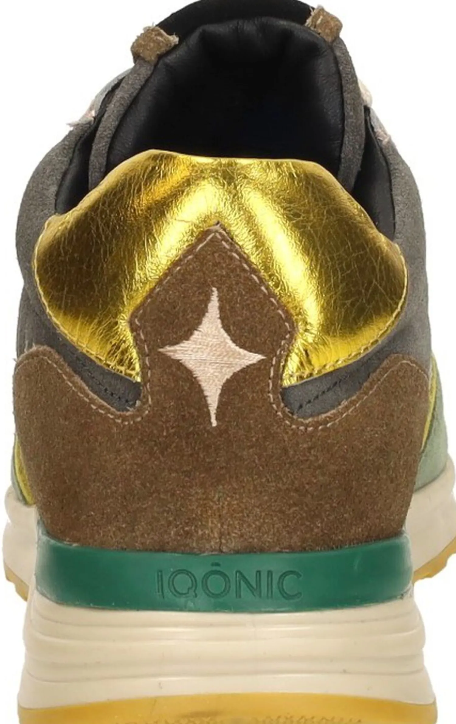 Iqonic Sneakers Laag Groen Outlet