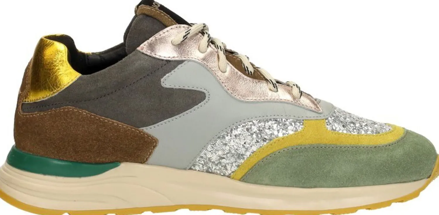Iqonic Sneakers Laag Groen Outlet
