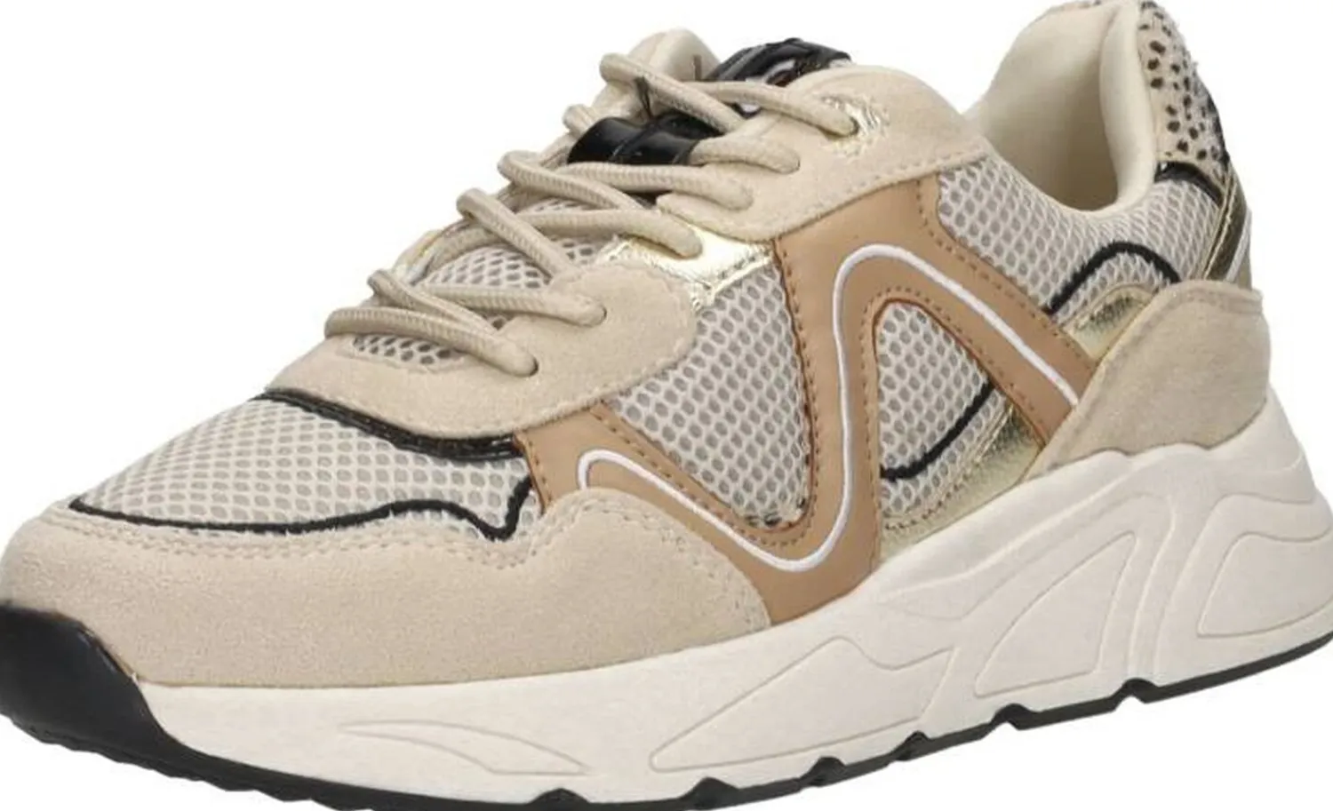 Sub55 Sneakers Laag Beige Hot