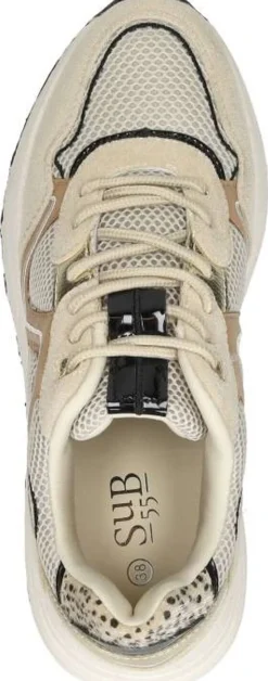 Sub55 Sneakers Laag Beige Hot