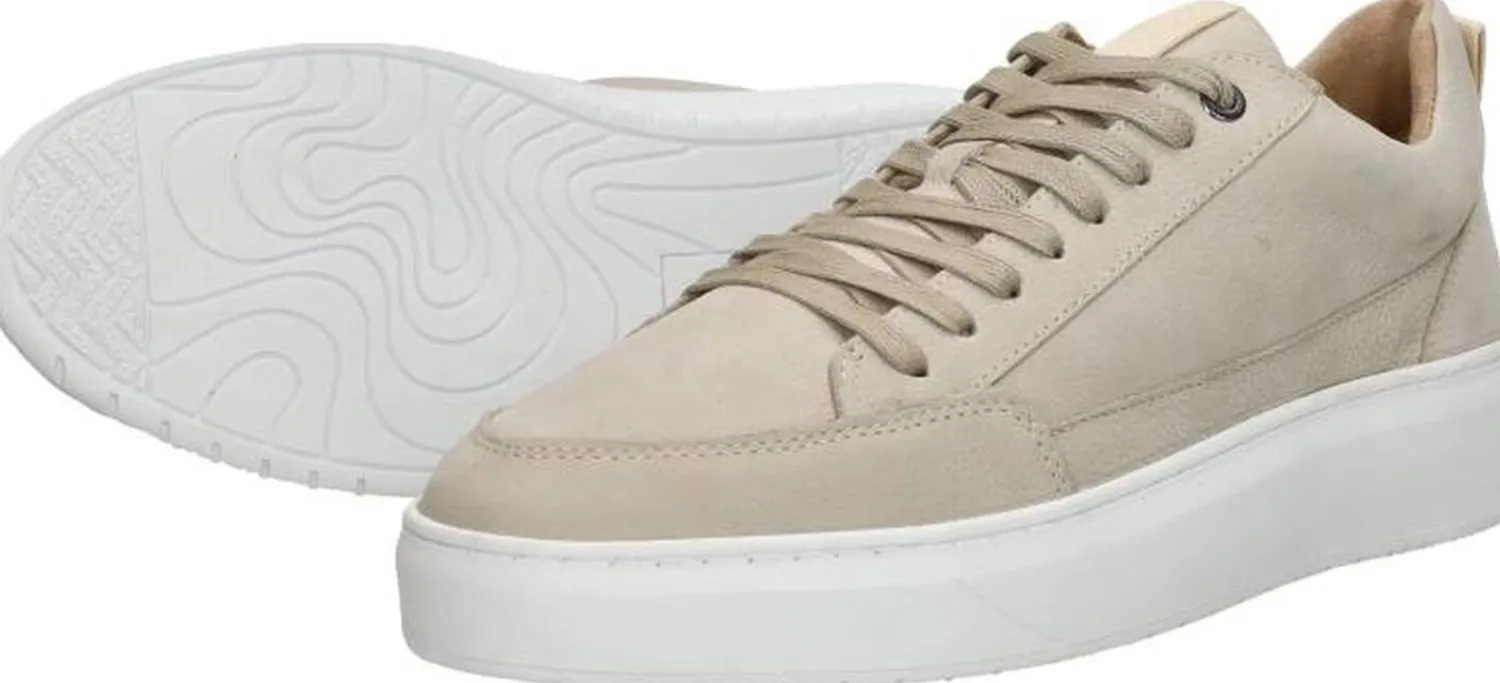 Sub55 Sneakers Laag Beige Clearance