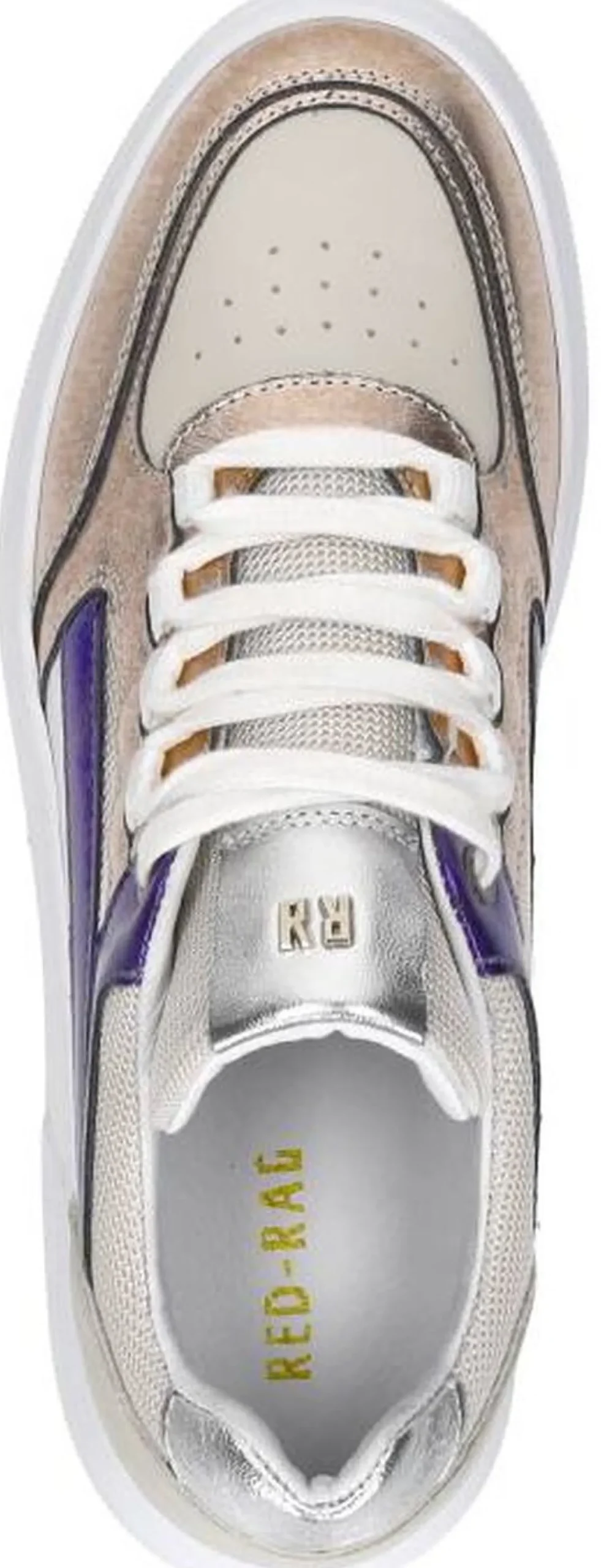 Red Rag Sneakers Laag Paars Fashion