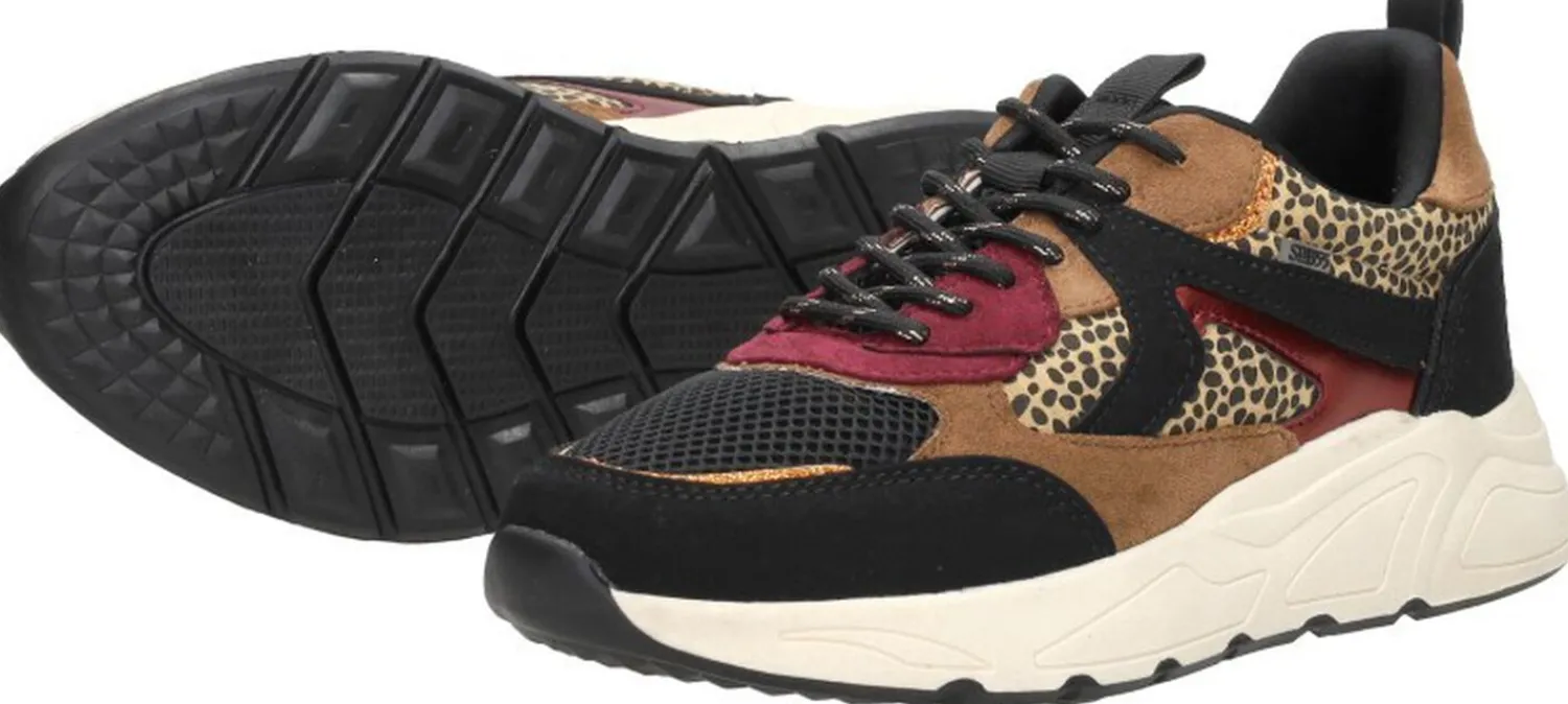 Sub55 Sneakers Laag Zwart Fashion