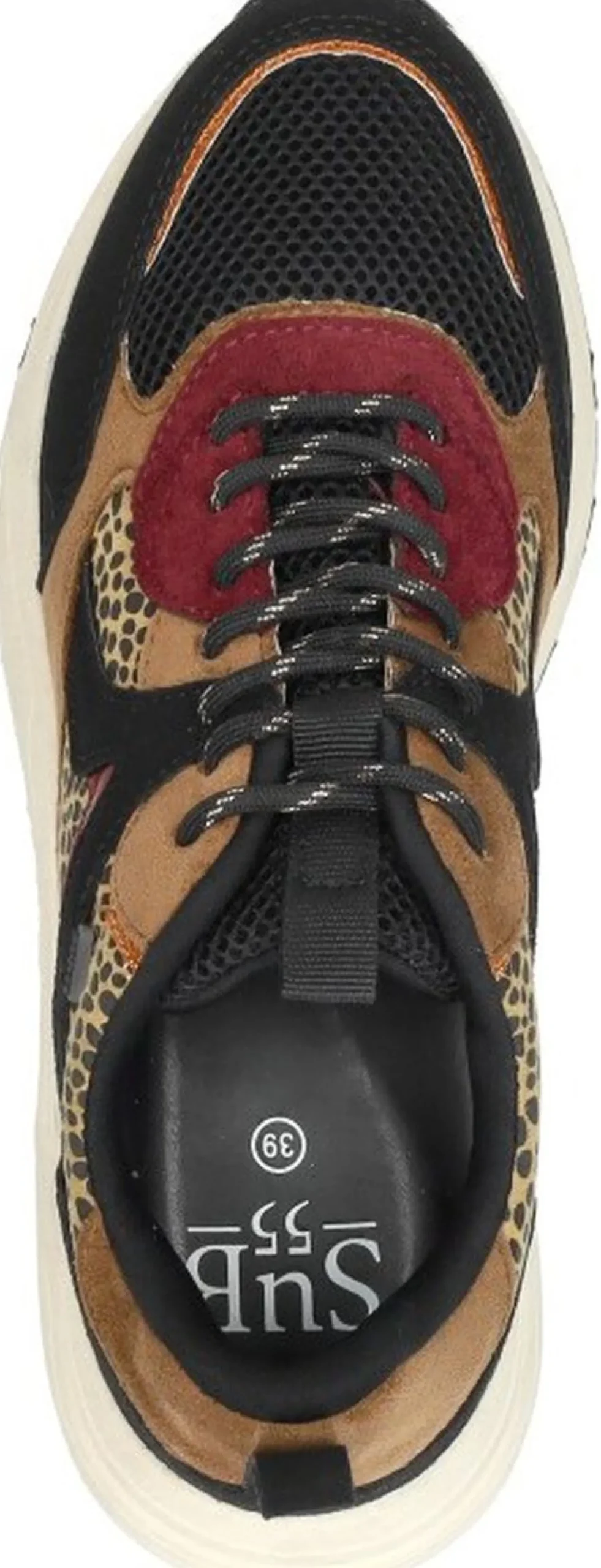 Sub55 Sneakers Laag Zwart Fashion