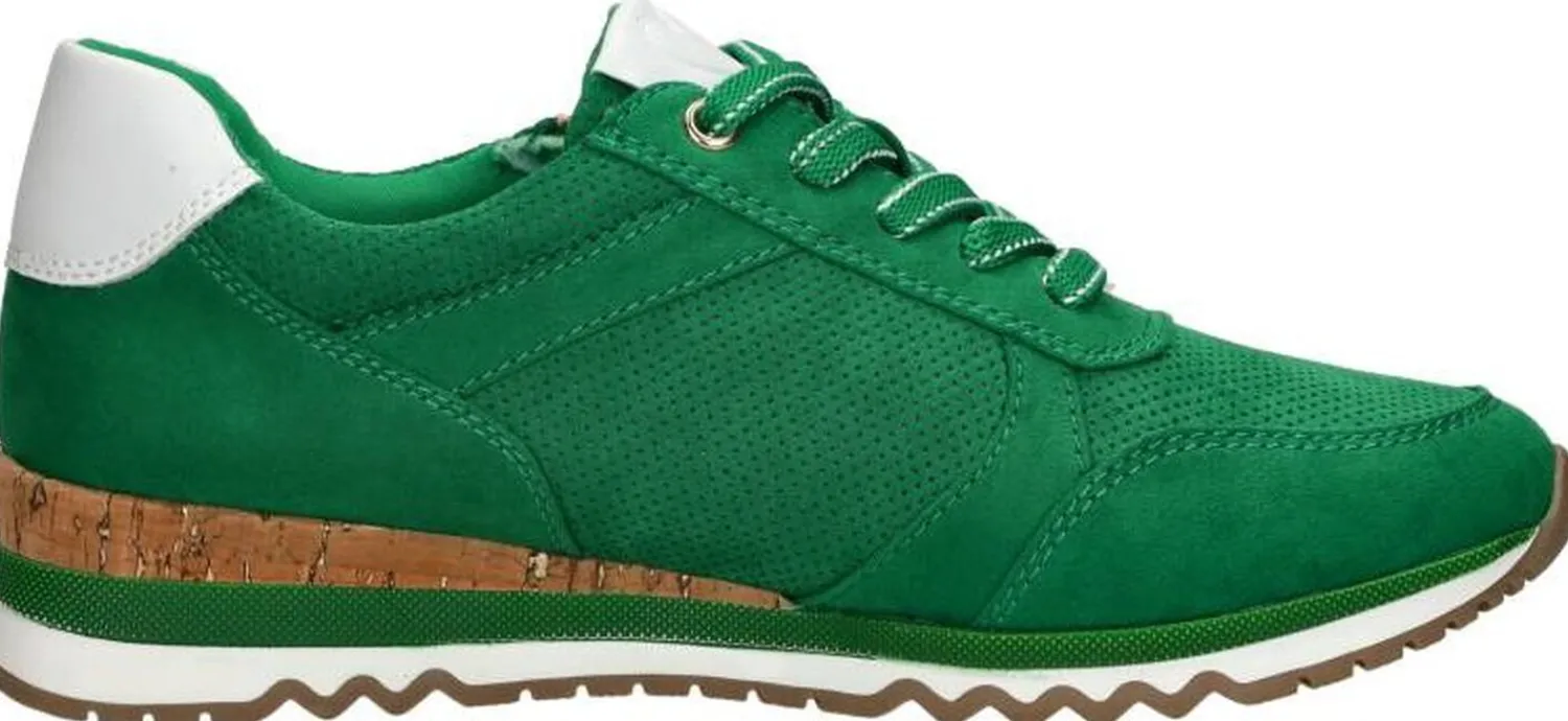 Marco Tozzi Sneakers Laag Groen Outlet