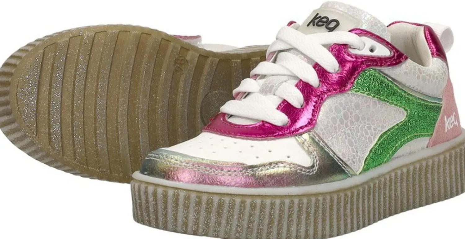 Keq Sneakers Laag Fuchsia Sale