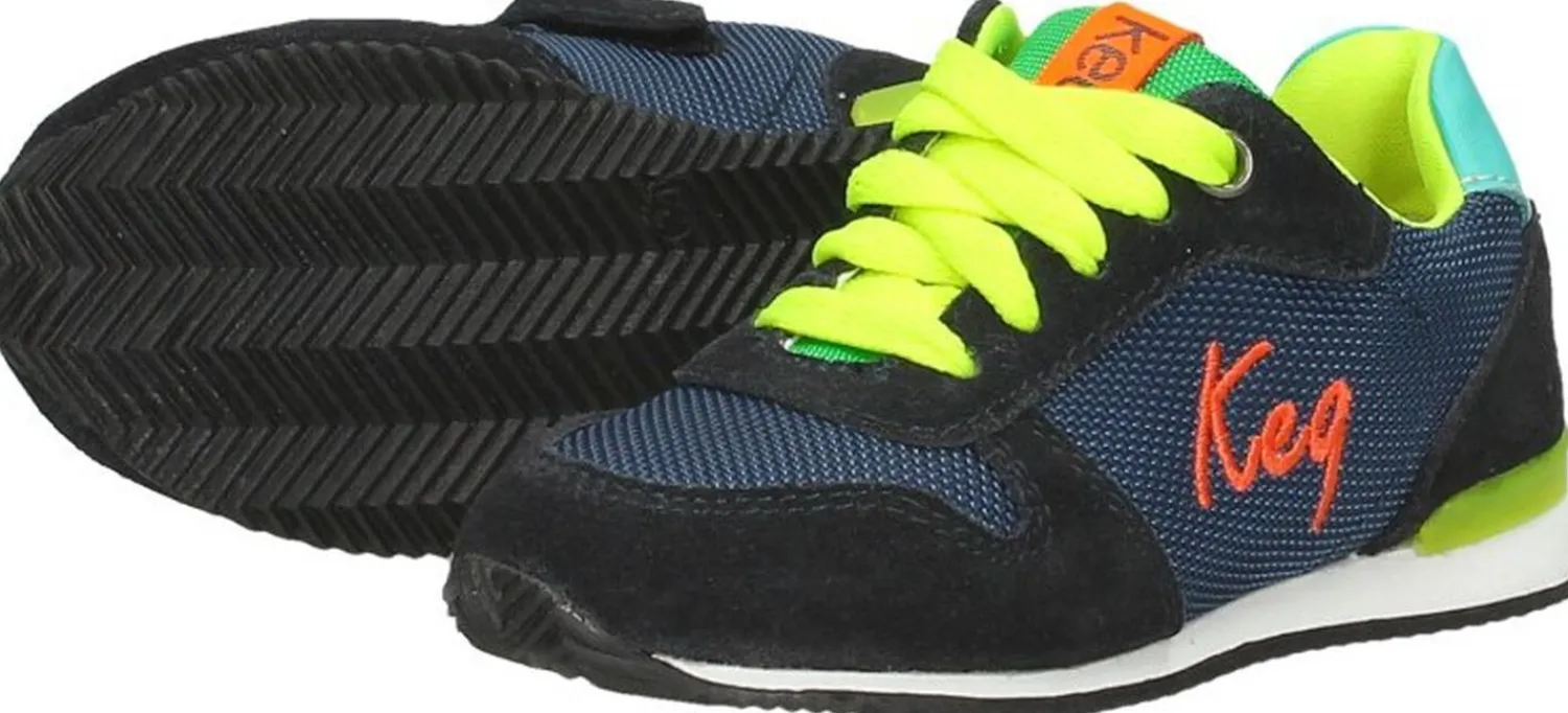 Keq Sneakers Laag Blauw Best