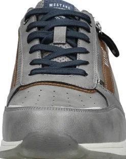 Mustang Sneakers Laag Donkergrijs Fashion