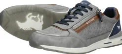 Mustang Sneakers Laag Donkergrijs Fashion